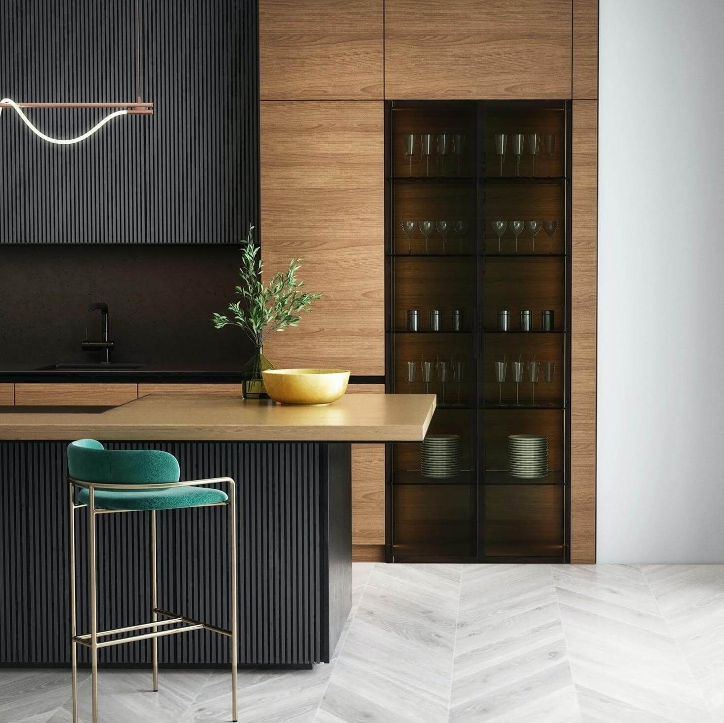 brown wooden
